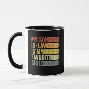 Taza Mi Hijo De Derecho Es Mi Familia Alegre Favorita