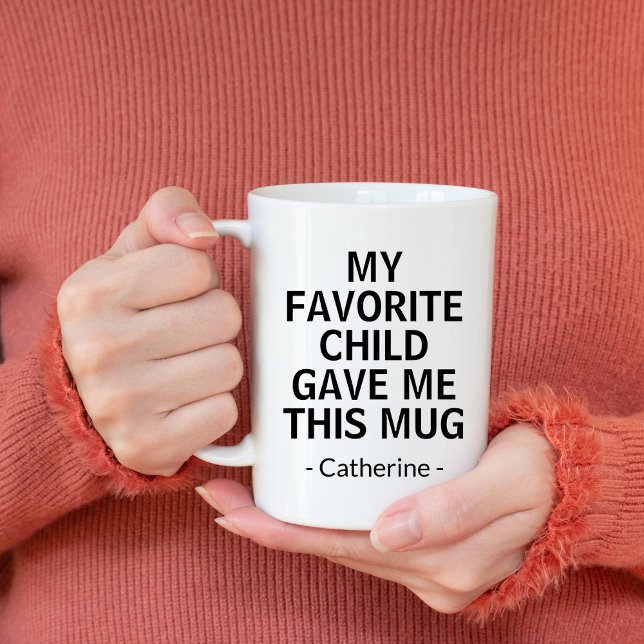 Taza Mi Hijo Favorito Me Dio Esto (Subido por el creador)