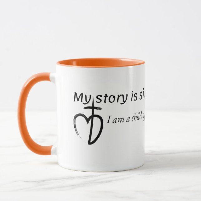 Taza Mi historia es simple (Izquierda)