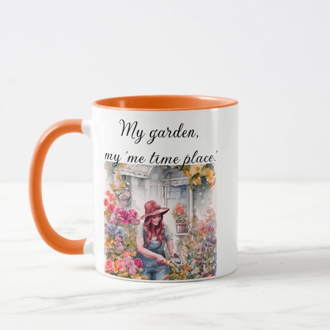 Taza "Mi jardín, mi lugar del tiempo." (Izquierda)
