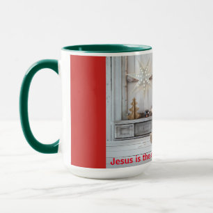 Taza Mi Jesús es la razón de la estación