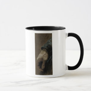 Taza Mi mano derecha dibujada con mi mano izquierda,