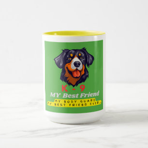 TAZA MI MEJOR AMIGO, K-9