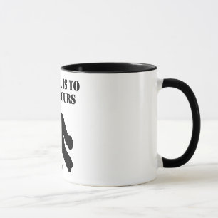 Taza Mi meta es negar el suyo