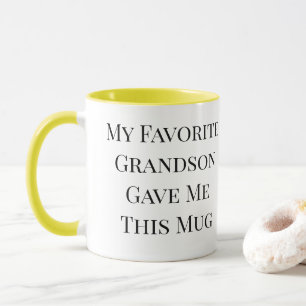 Taza Mi nieto favorito me dio esta peluca