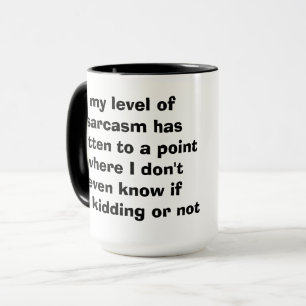Taza mi nivel de sarcasmo
