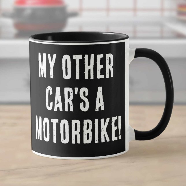 Taza Mi otro auto es una moto (Subido por el creador)