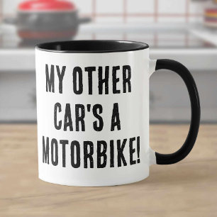Taza Mi otro coche es una moto