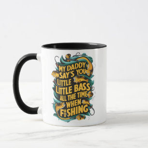 Taza Mi papá dice que eres un bajito
