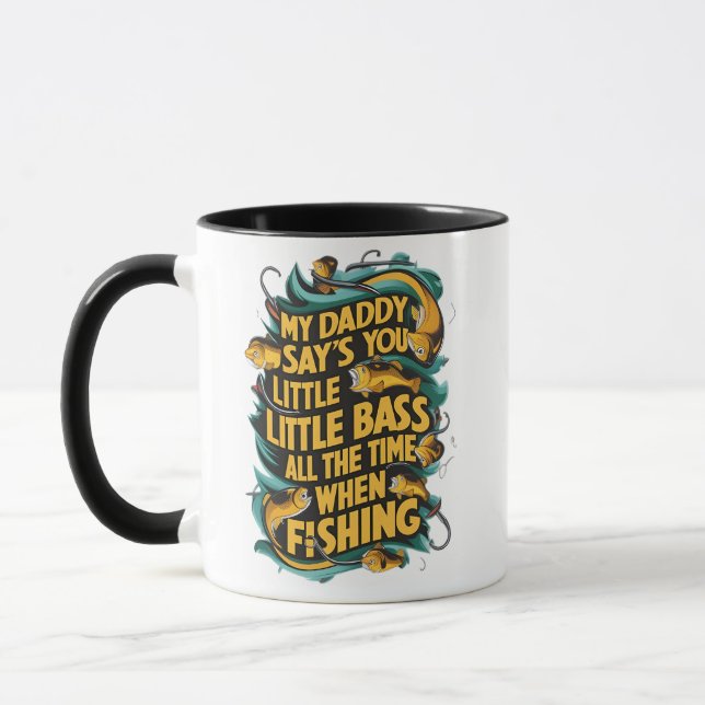 Taza Mi papá dice que eres un bajito (Izquierda)