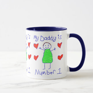 Taza Mi papá es el número 1
