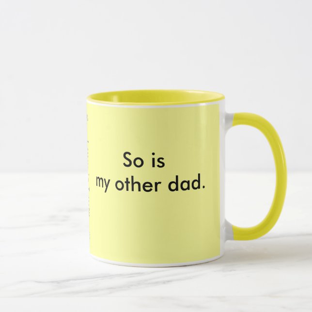 Taza Mi papá es tan alegre (Derecha)