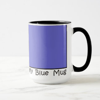 Taza Mi peluca azul