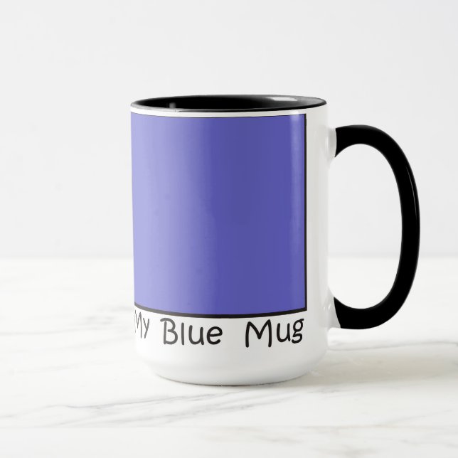 Taza Mi peluca azul (Derecha)