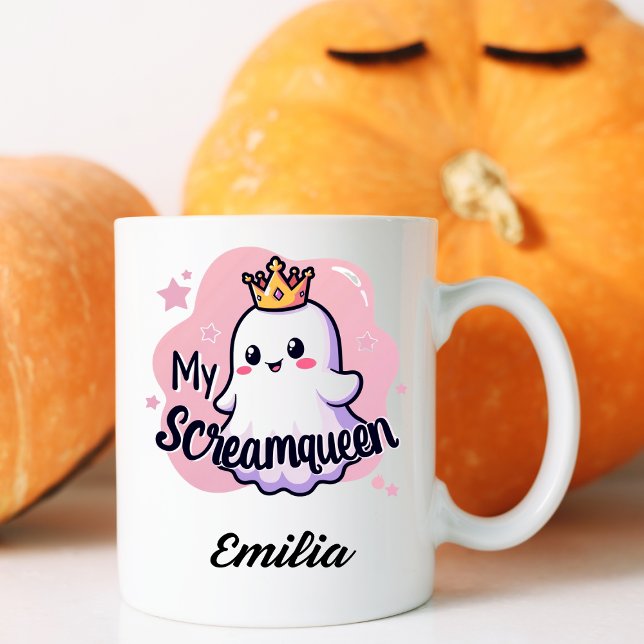 Taza Mi peluquera de pantalla Kawaii Halloween Mug para (Subido por el creador)