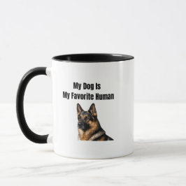 Taza Mi perro es mi humano favorito