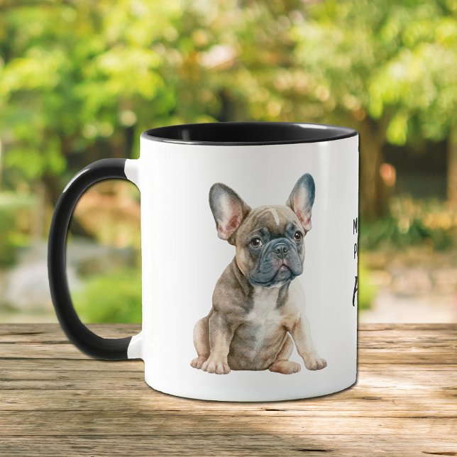 Taza Mi persona favorita es un perro francés (Subido por el creador)