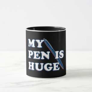 Taza Mi Pluma Es Un Humor Sarcástico Enorme Y Gracioso.