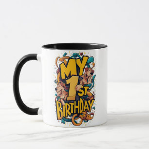 Taza Mi primer cumpleaños con perros