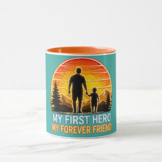 Taza Mi Primer Héroe Mi Amigo Para Siempre