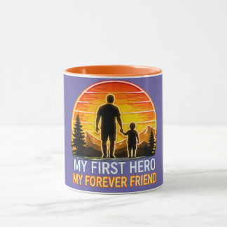 Taza Mi Primer Héroe, Mi Amigo Para Siempre – Gif Perfe