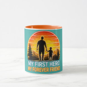 Taza Mi Primer Héroe, Mi Amigo Para Siempre – Gif Perfe