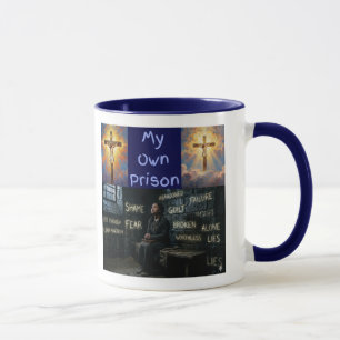 Taza Mi propia prisión diseño 1 patrón de color 1