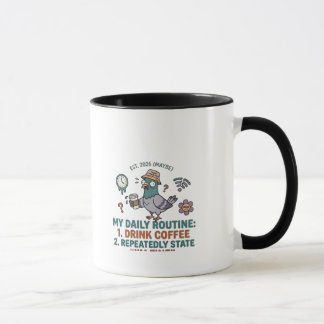 Taza Mi rutina diaria