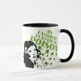 Taza Mi sabor preferido es veneno