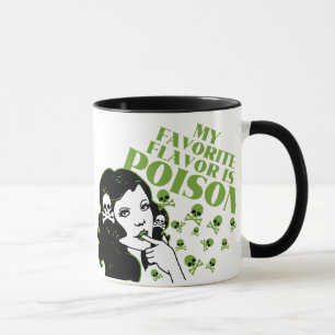 Taza Mi sabor preferido es veneno