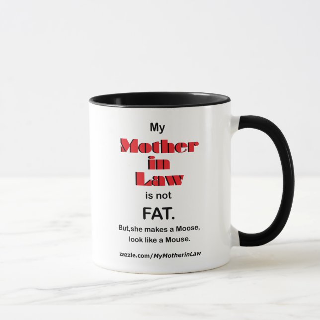Taza Mi suegra no es FAT (la taza) (Derecha)