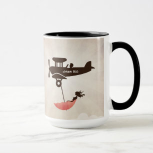 Taza Mi sueño de martes - fantasía del paraguas