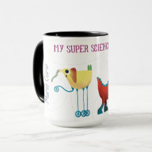 ¡Mi Super Ciencia Coffee Mug - Minions!