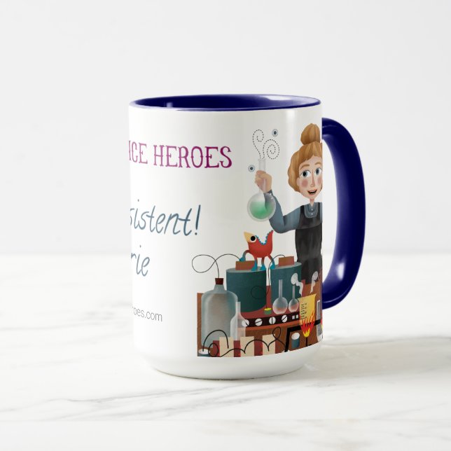 Taza Mi Super Science Coffee Mug - Soy persistente (Anverso derecho)