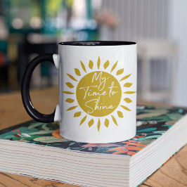 Taza Mi Tiempo Para Brillar - Sun Print Mug