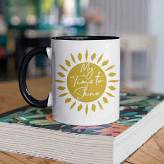 Taza Mi Tiempo Para Brillar - Sun Print Mug