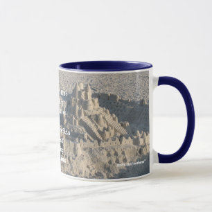 Taza Mi trabajo siguiente: Castillos de arena del