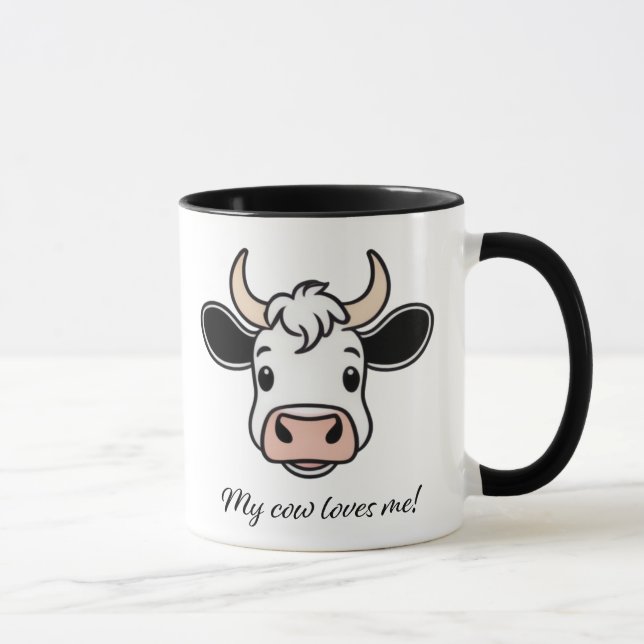 Taza Mi vaca me ama (Derecha)
