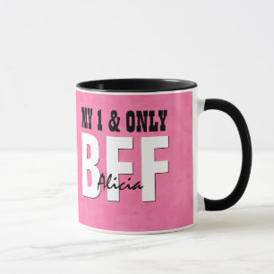 Taza Mi y solamente nombre de encargo V21 del Grunge