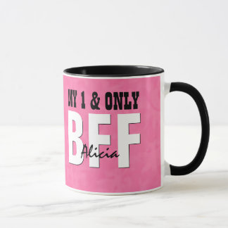 Taza Mi y solamente nombre de encargo V21 del Grunge