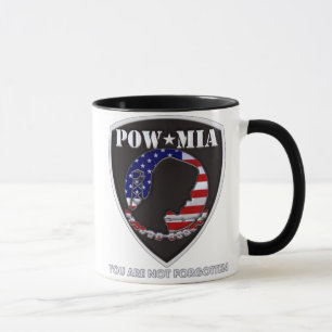 Taza MIA del PRISIONERO DE GUERRA - Escudo