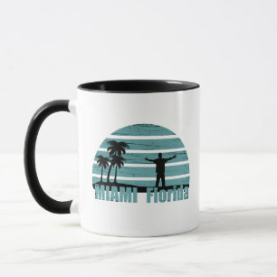 Taza Miami Beach Florida Antiguo
