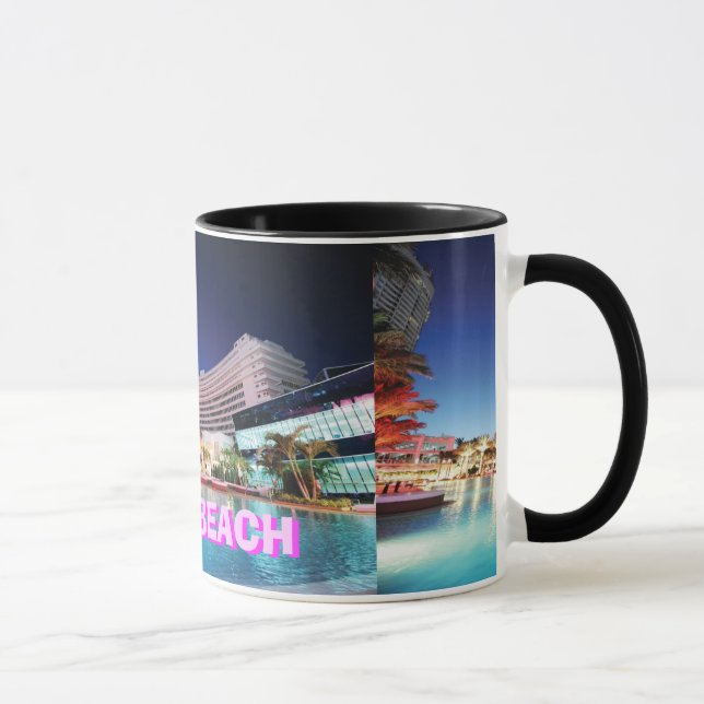 Taza Miami Beach, la Florida (Derecha)
