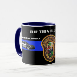 Taza Miami-Dade La delgada Línea Azul