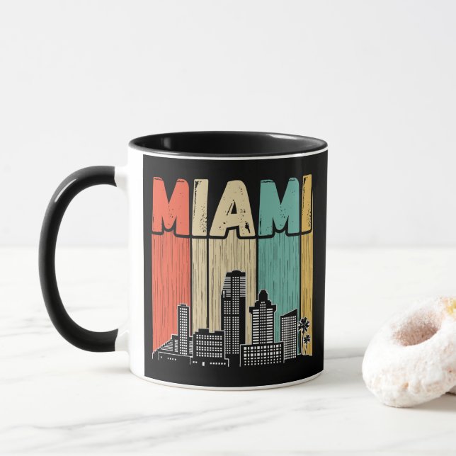 Taza Miami Florida (Con donut)