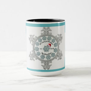 Taza Miastenia Gravis* Todo Lo Que Quiero Para Navidade