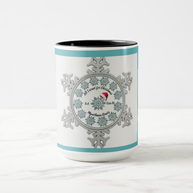 Taza Miastenia Gravis* Todo Lo Que Quiero Para Navidade (Centro)