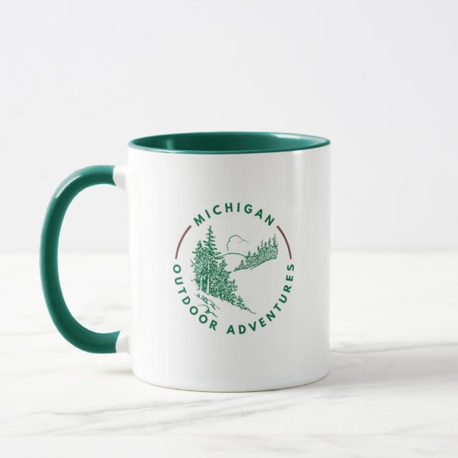 Taza Michigan Adventures Outdoor Coffee Mug (Izquierda)