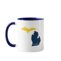 Michigan Mug - Maíz y Azul