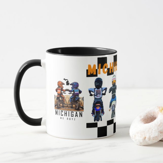 Taza Michigan Mx Boyz Coffee Mug (Con donut)